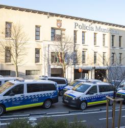 flota vehículos Policía Municipal