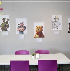 exposición derechos de autor Casa de la Juventud