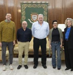 reunión alcaldesa Ansoáin