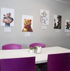 exposición derechos de autor Casa de la Juventud