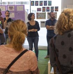 visita foro de barrio Buztintxuri