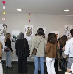 exposición derechos de autor Casa de la Juventud