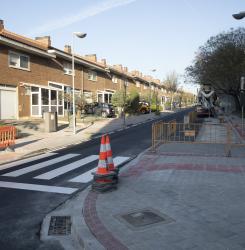 Visita obras caminabilidad Mendillorri