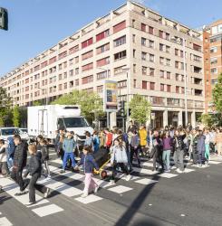ruta escolar segura Amaiur