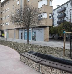 obras renaturalización calle Urzainqui