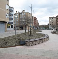 obras renaturalización calle Urzainqui
