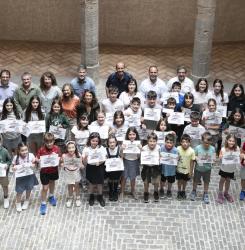 Entrega de premios del certamen literario infantil