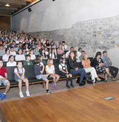 Entrega de premios del certamen literario infantil