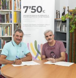 firma convenio coordinadora ONGD