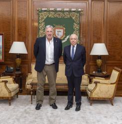 REUNION ALCALDE ASIRON CON PRESIDENTE DEL TSJN