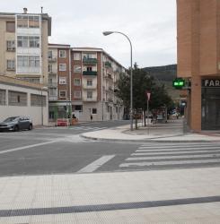 visita caminabilidad calle Ansoáin