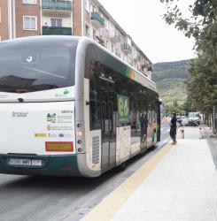 visita caminabilidad calle Ansoáin