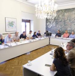 reunión ayuntamientos comarcalización