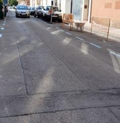 asfaltado calle Mutilva Baja