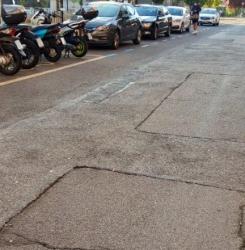 asfaltado calle Mutilva Baja