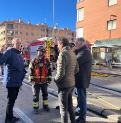 visita al incendio de marcelo celayeta