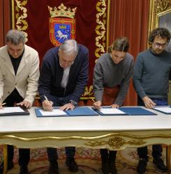 Firma acuerdo presupuestario