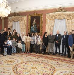 Entrega del haba de oro 