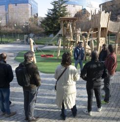 área de juego infantil del parque Tomás Caballero