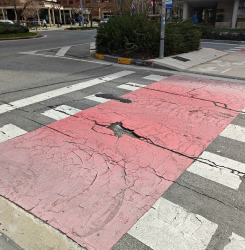 asfaltado de la calle Fuente del Hierro