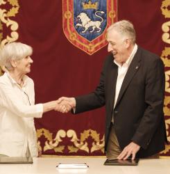 Firma convenio MECA retransmisión encierros