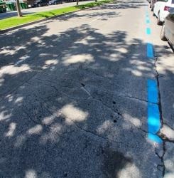 asfaltado avenida Bayona