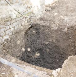 excavaciones en la ronda del Obispo Barbazán