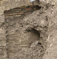 excavaciones en la ronda del Obispo Barbazán