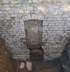 excavaciones de la ronda del Obispo Barbazán