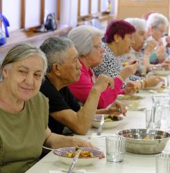 comedor comunitario de Etxabakoitz