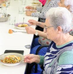 comedor comunitario de Etxabakoitz