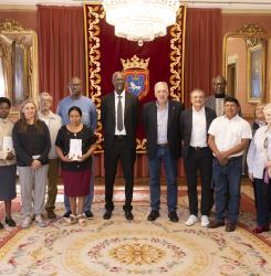 recepción cooperación