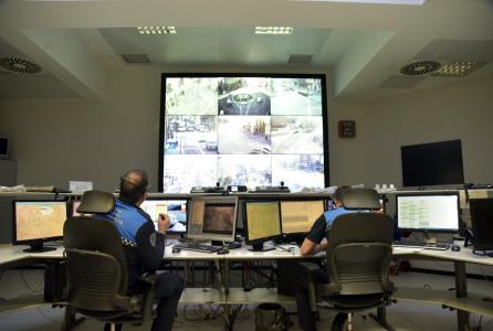 Nuevo videowall Policía Municipal