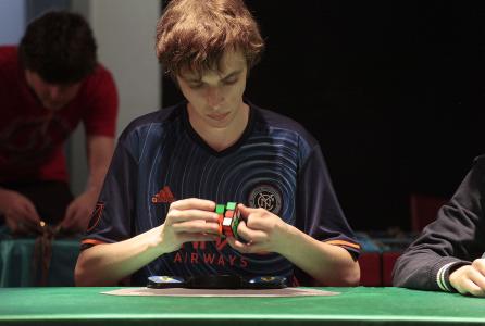 Competidor en un torneo anterior celebrado en Pamplona