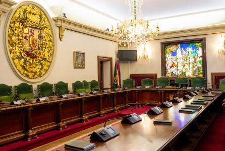 Salón de Plenos del Ayuntamiento de Pamplona