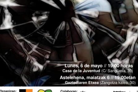 cartel charla trata juventud