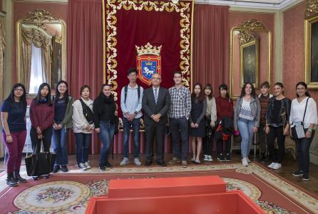 Recepción estudiantes UPNA