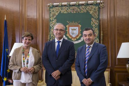Reunión alcalde y AIN