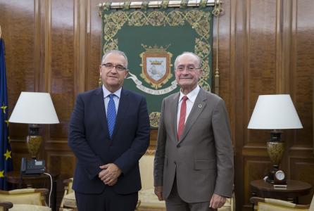 Visita alcalde Málaga