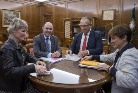 Reunión alcalde Ayerdi