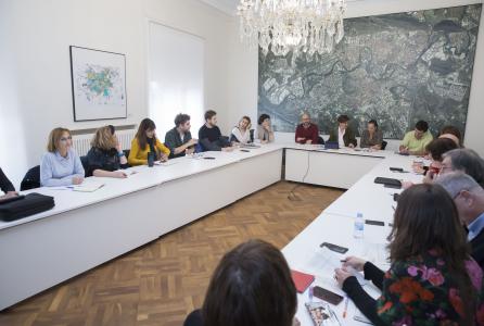 Reunión de la Mesa de Comercio. 
