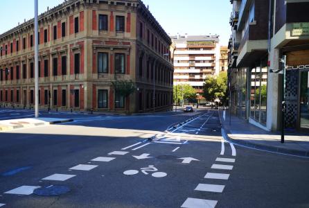 carril bici yanguas y miranda