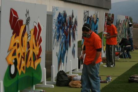 artistas urbanos