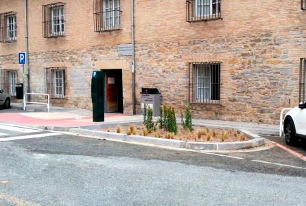 Paso peatonal verde