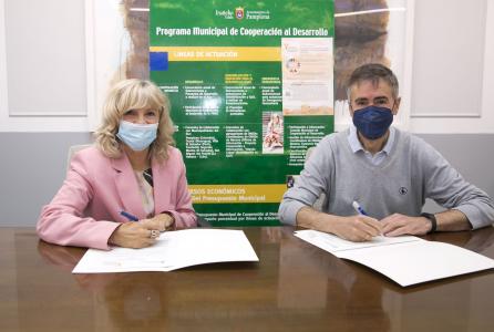 Firma convenio ONGD