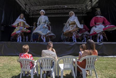 Espectáculo gigantes 