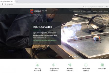 web ayuntamiento de pamplona