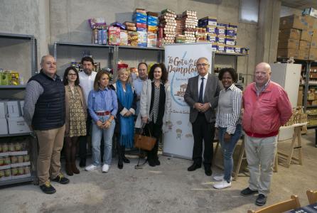 Visita al local gota de leche