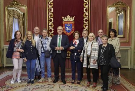 foto de grupo en una recepción