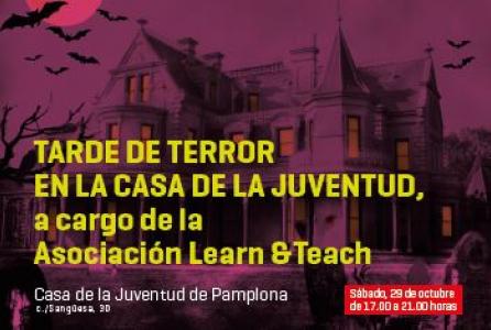 cartel de la tarde de terror 